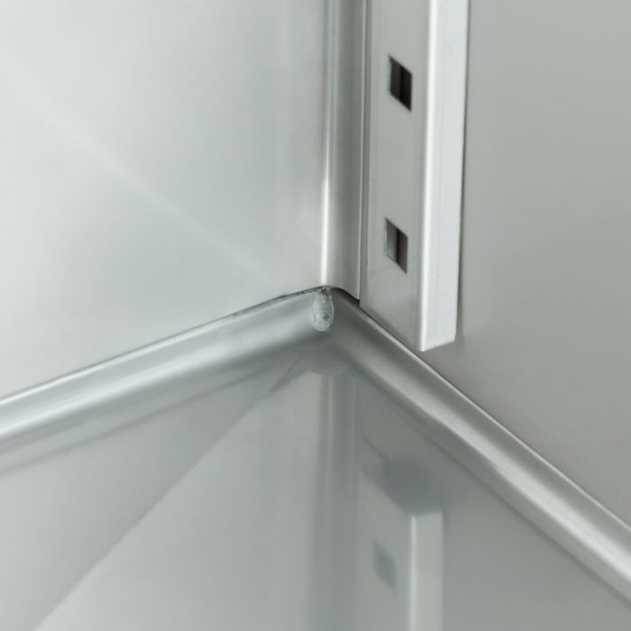 800L Külmik 6 Reguleeritavat Riiulit, Ratastel, Roostevaba Teras - Image 4