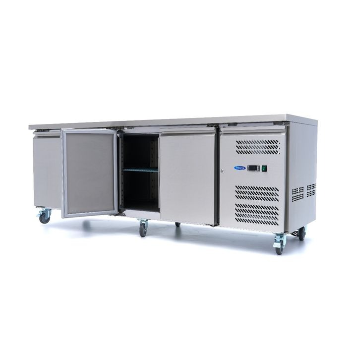 Töölaua külmik - 223cm - 4 uksega - Image 14