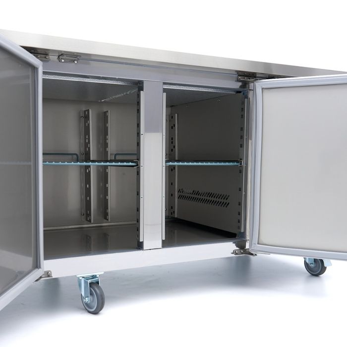 Töölaua külmik - 223cm - 4 uksega - Image 7