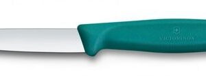 10cm Köögiviljanuga sileda teraga Victorinox roheline (L)212mm